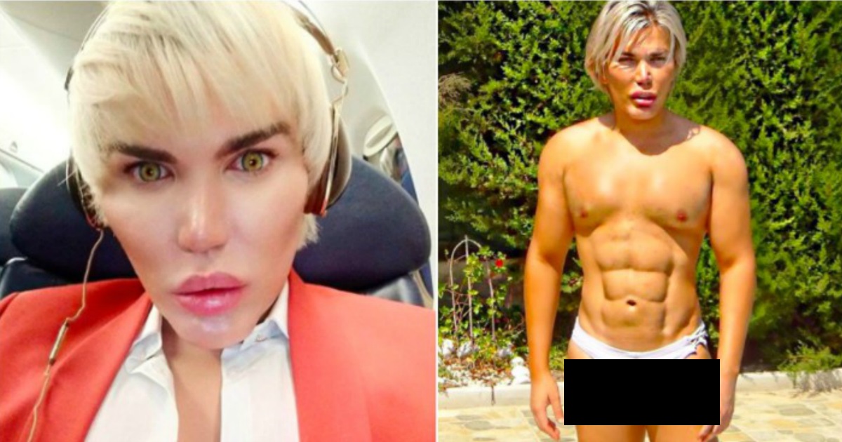 Human Ken Doll Before Surgery